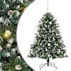 vidaXL Tehisj&otilde;ulupuu Roheline 150 cm PVC, Plastikk ja Teras