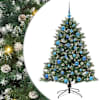 vidaXL Tehisj&otilde;ulupuu Roheline 150 cm PVC, Plastikk ja Teras