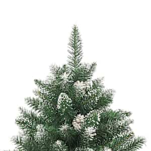 Umělý vánoční stromeček Zelená 180 cm PVC, plast a ocel - obrázek 12