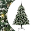 vidaXL Tehisj&otilde;ulupuu Roheline 180 cm PVC, Plastikk ja Teras