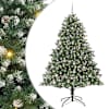 vidaXL Tehisj&otilde;ulupuu Roheline 240 cm PVC, Plastikk ja Teras