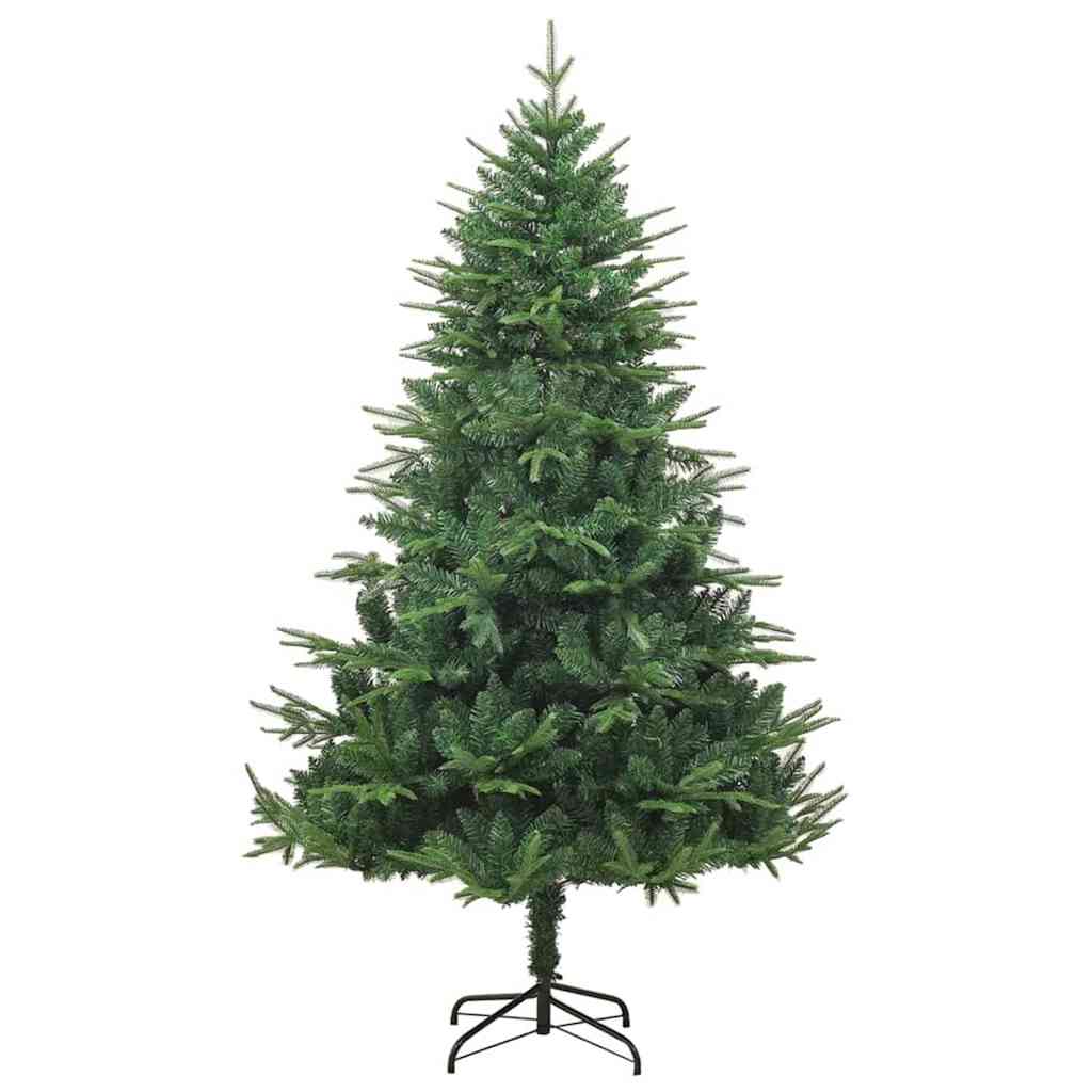 Sapin de Noël artificiel pré-éclairé Vert 180 cm PVC et PE – Image 3