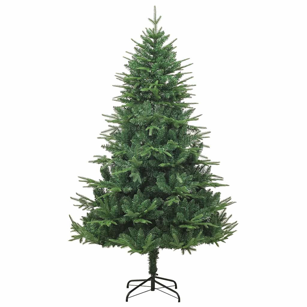 Sapin de Noël artificiel pré-éclairé avec set de boules Vert – Image 7
