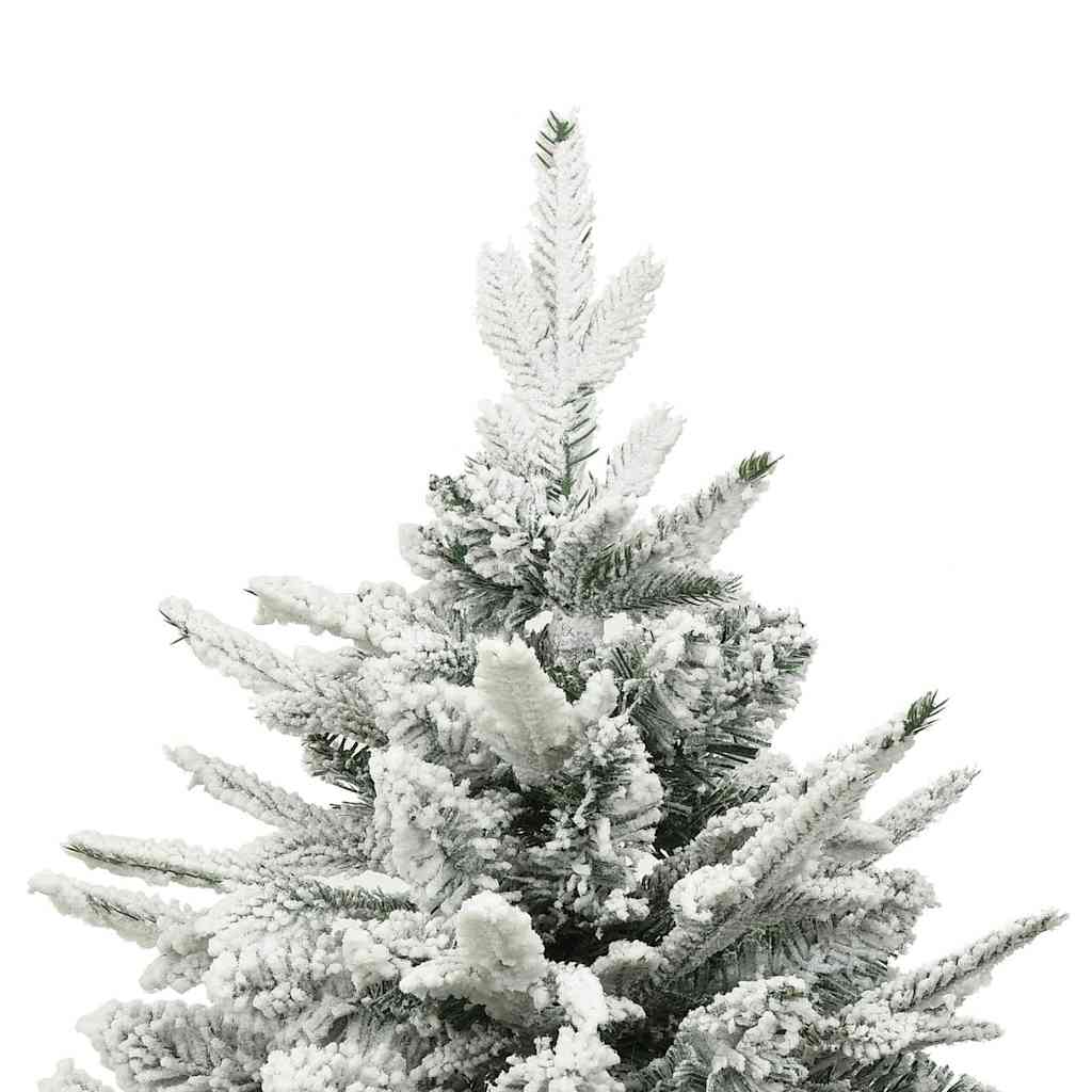 Sapin de Noël artificiel pré-éclairé Vert 180 cm PVC et PE – Image 6