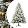 vidaXL Tehislumi Christmas Tree Roheline 180 cm PVC ja PE