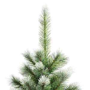 Umělý sklápěcí vánoční stromeček s flokovaným sněhem 210 cm - obrázek 11