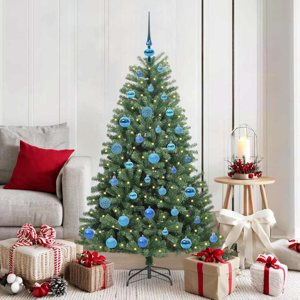 Sapin de Noël Artificiel à Branches Articulées Vert 150 cm