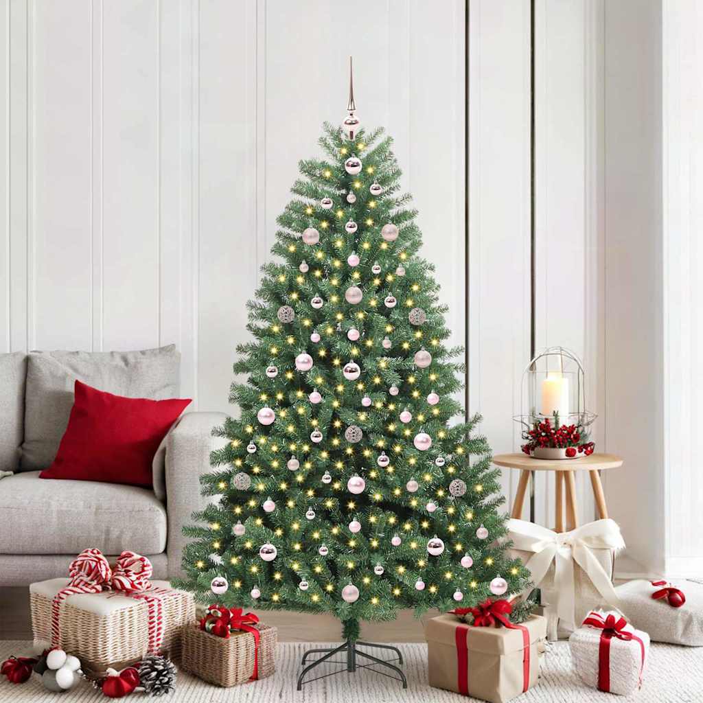 Sapin de Noël Artificiel à Branches Articulées Vert 180 cm
