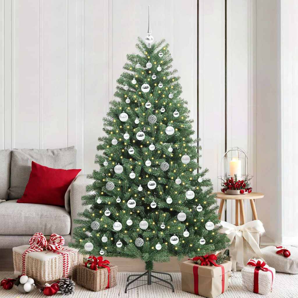 Sapin de Noël Artificiel à Branches Articulées Vert 180 cm