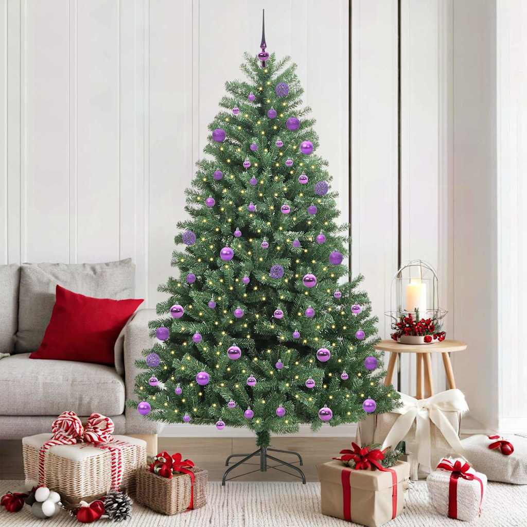Sapin de Noël Artificiel à Branches Articulées Vert 180 cm