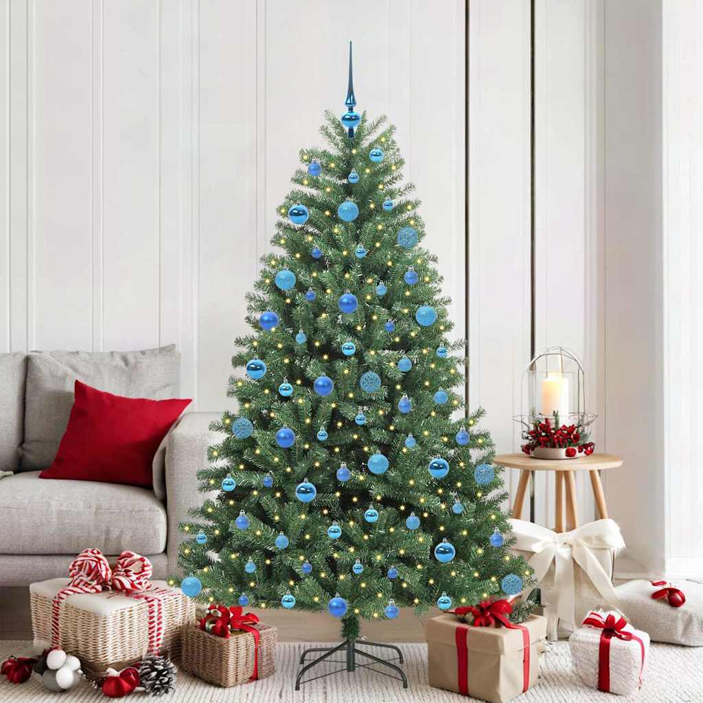 Sapin de Noël Artificiel à Branches Articulées Vert 180 cm