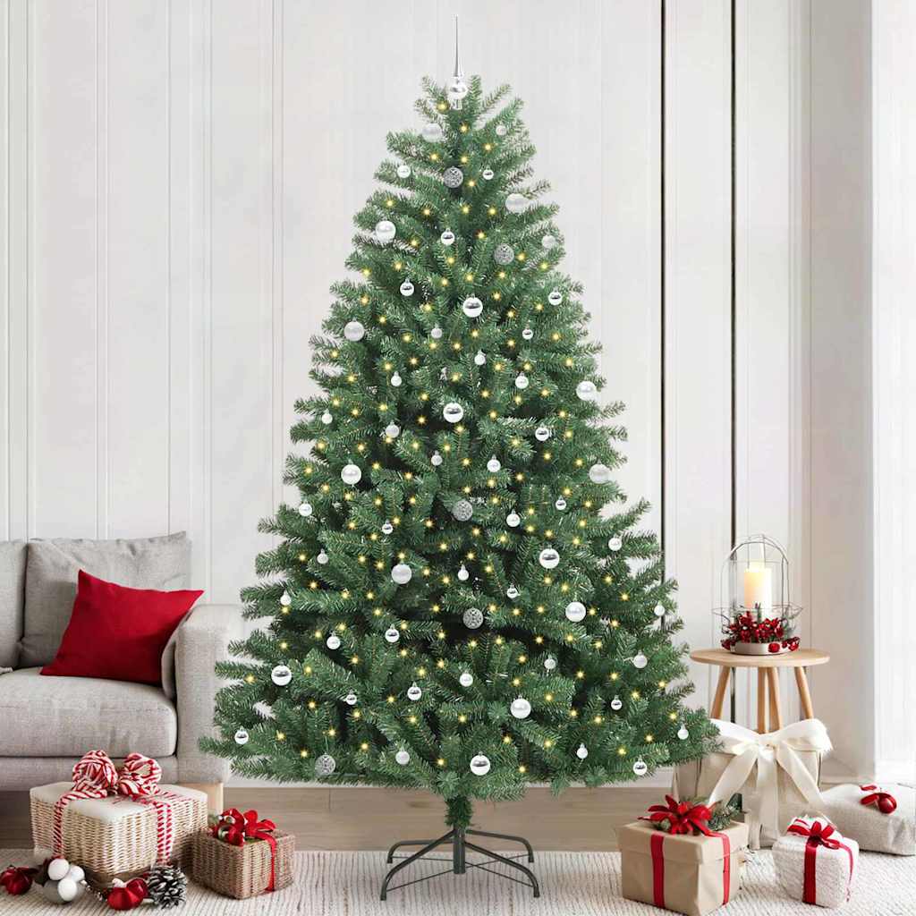 Sapin de Noël Artificiel à Branches Articulées Vert 240 cm