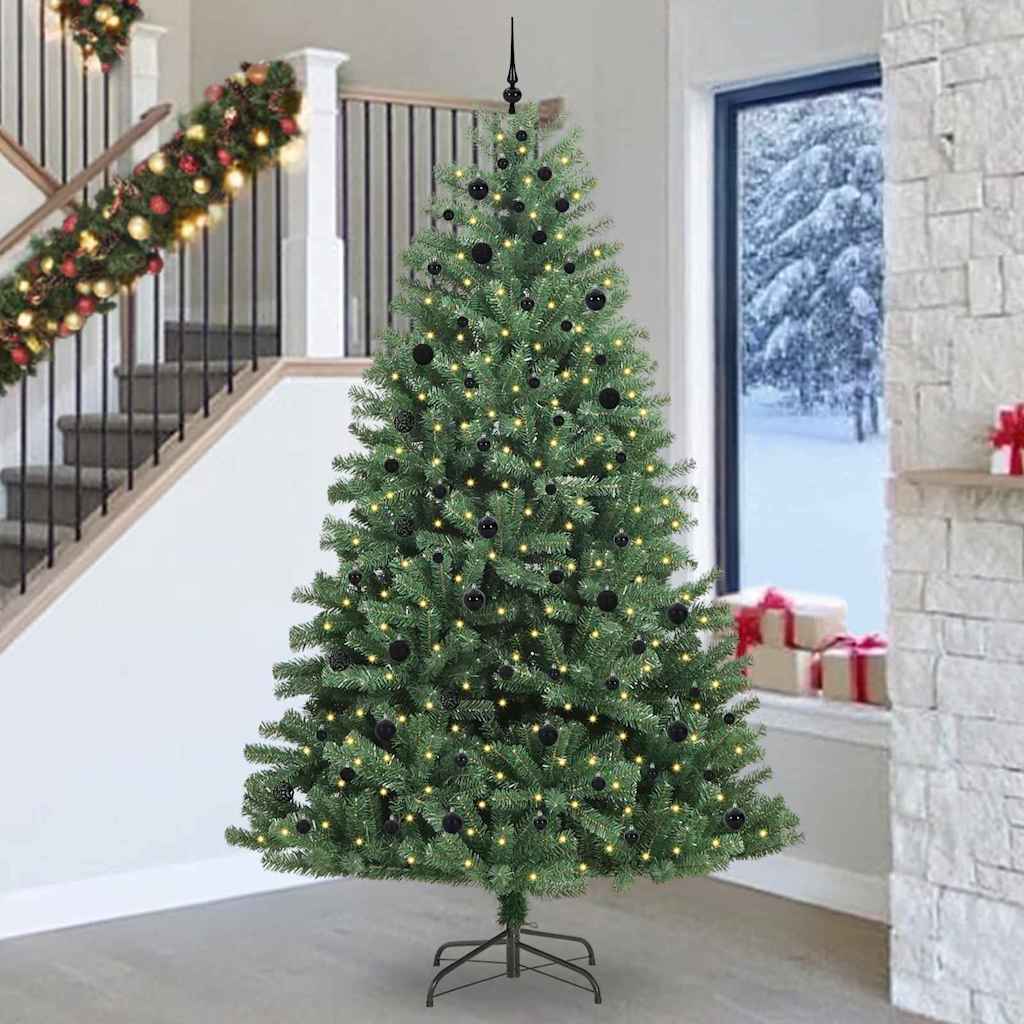 Sapin de Noël Artificiel à Branches Articulées Vert 270 cm