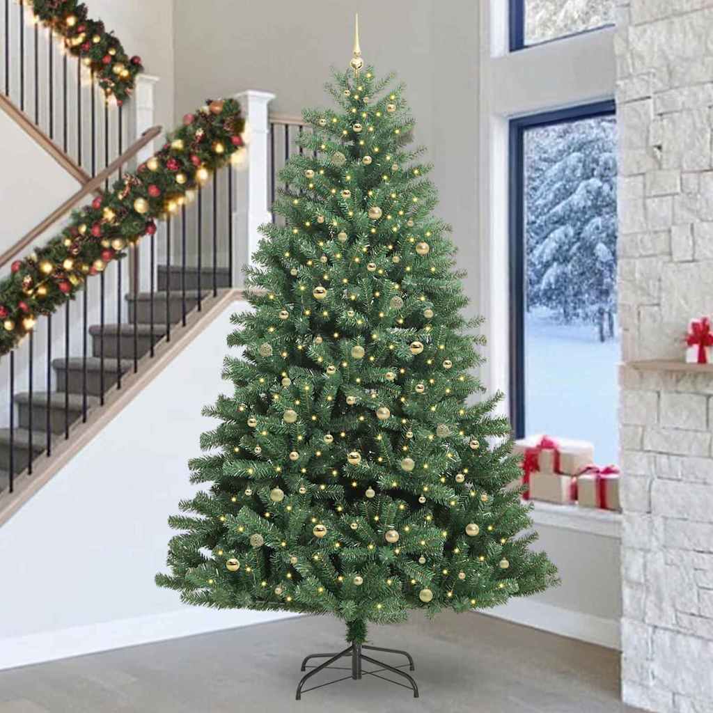Sapin de Noël Artificiel à Branches Articulées Vert 300 cm