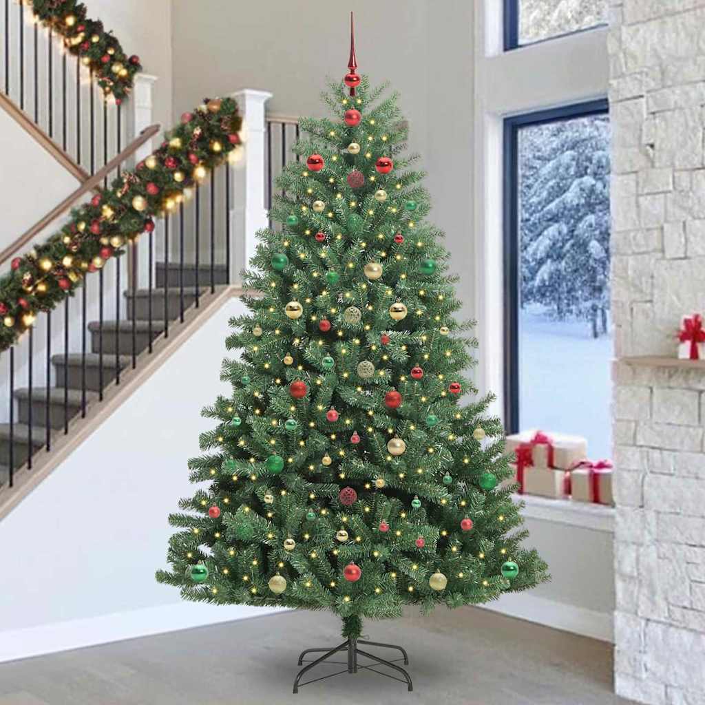 Sapin de Noël Artificiel à Branches Articulées Vert 300 cm