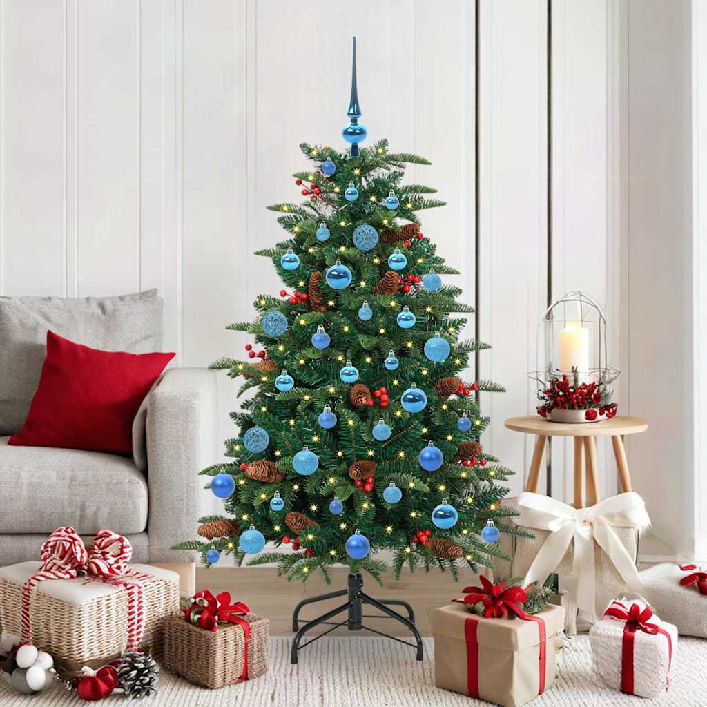 Sapin de Noël artificiel Vert 150 cm PVC, métal et plastique
