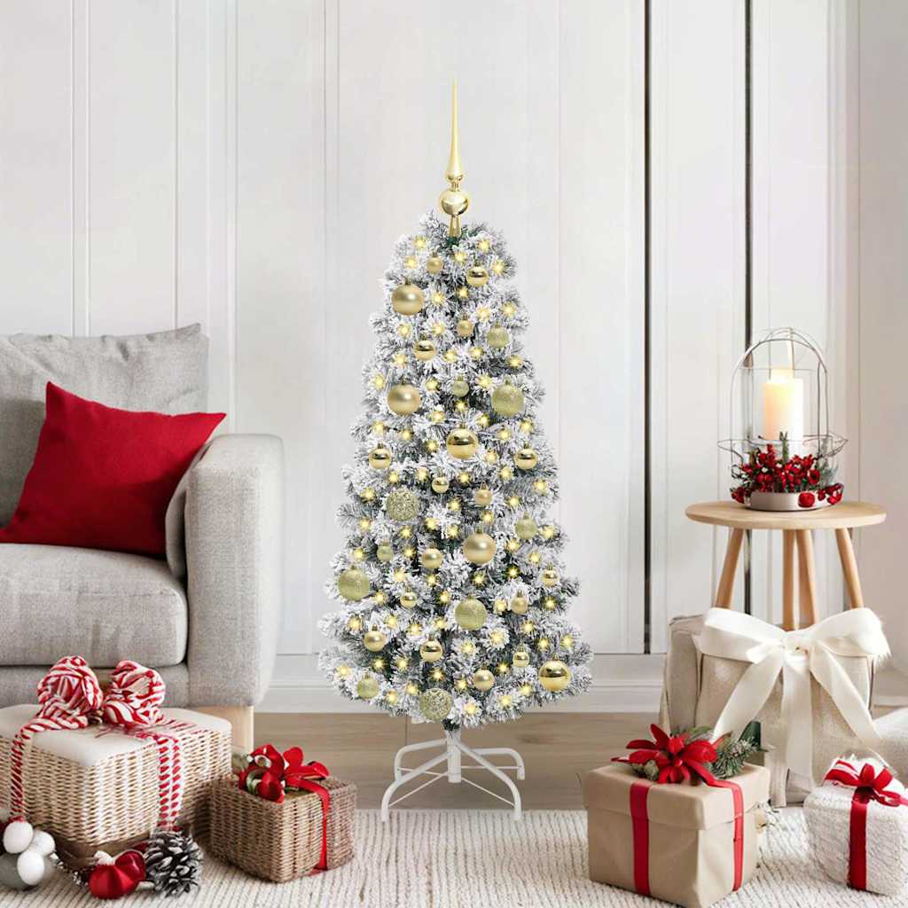 Sapin de Noël Artificiel à Branches Articulées 120 cm PVC