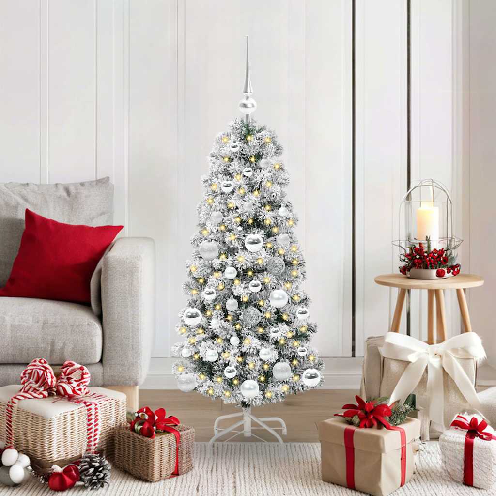 Sapin de Noël Artificiel à Branches Articulées 120 cm PVC