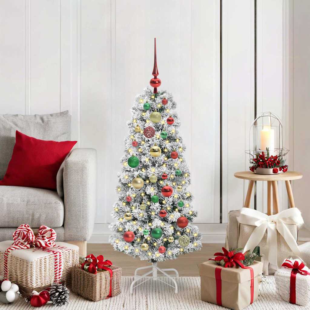 Sapin de Noël Artificiel à Branches Articulées 120 cm PVC