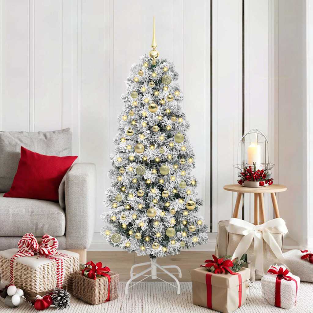Sapin de Noël Artificiel à Branches Articulées 150 cm PVC
