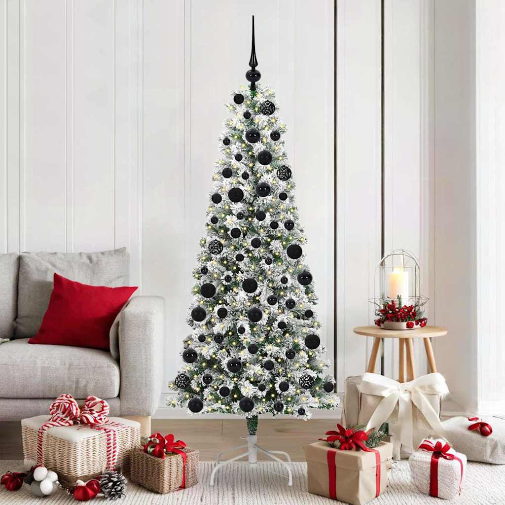 Sapin de Noël Artificiel à Branches Articulées 180 cm PVC