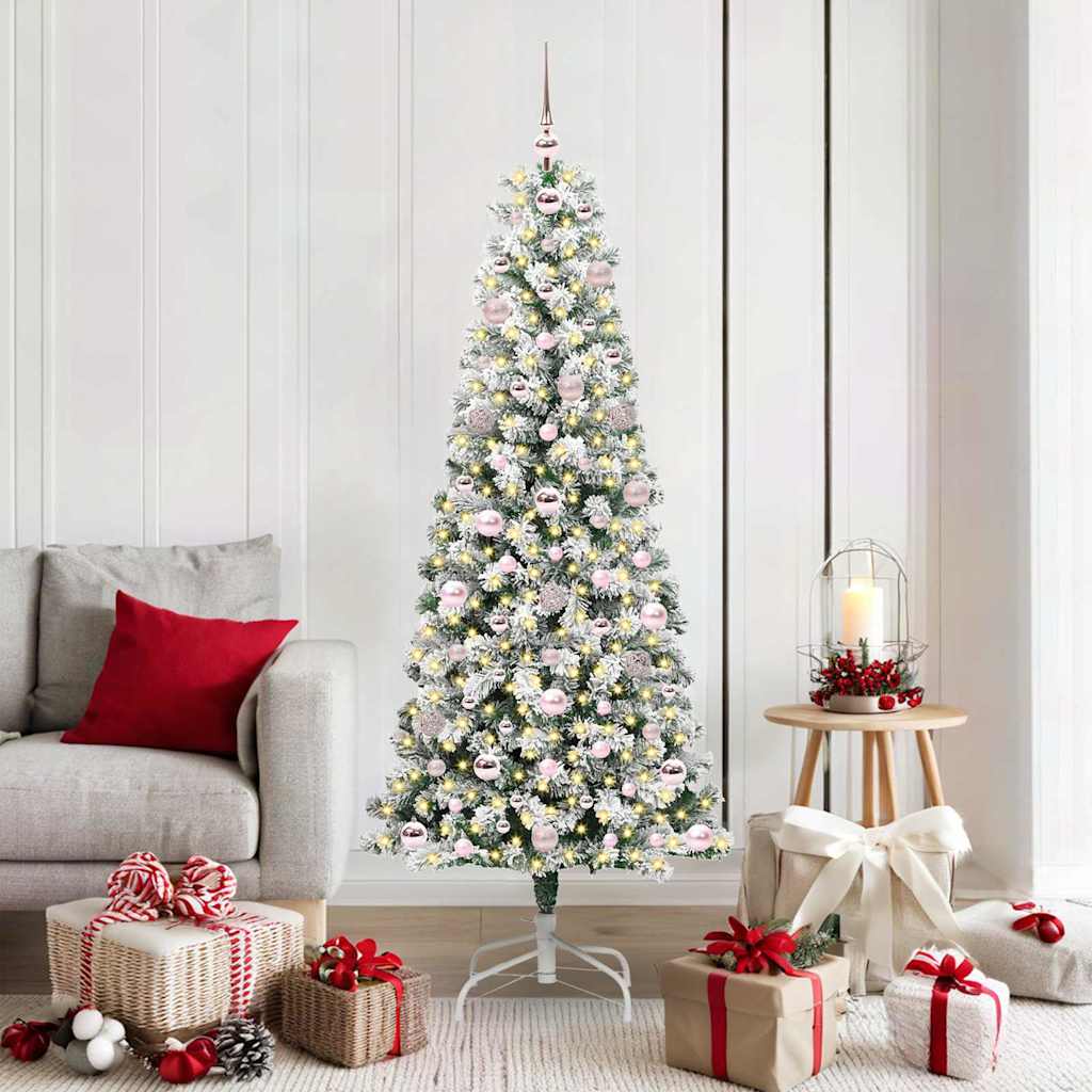 Sapin de Noël Artificiel à Branches Articulées 180 cm PVC