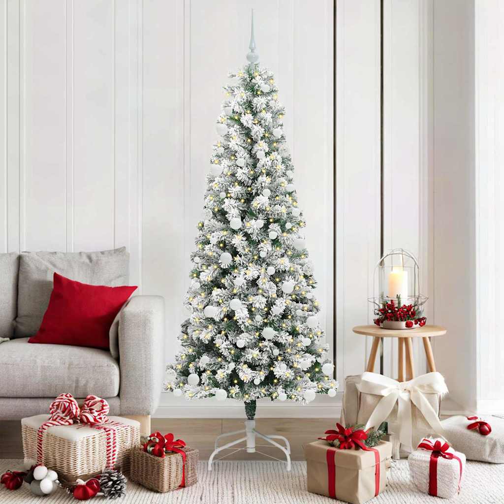 Sapin de Noël Artificiel à Branches Articulées 180 cm PVC