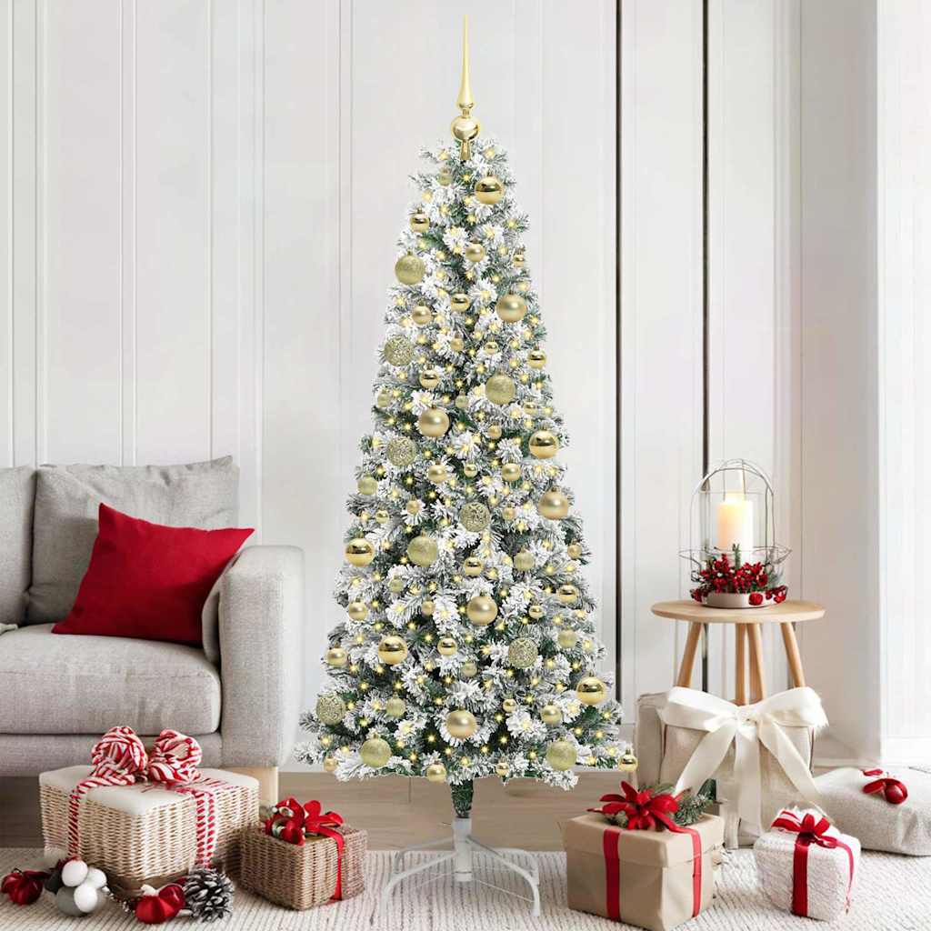 Sapin de Noël Artificiel à Branches Articulées 180 cm PVC