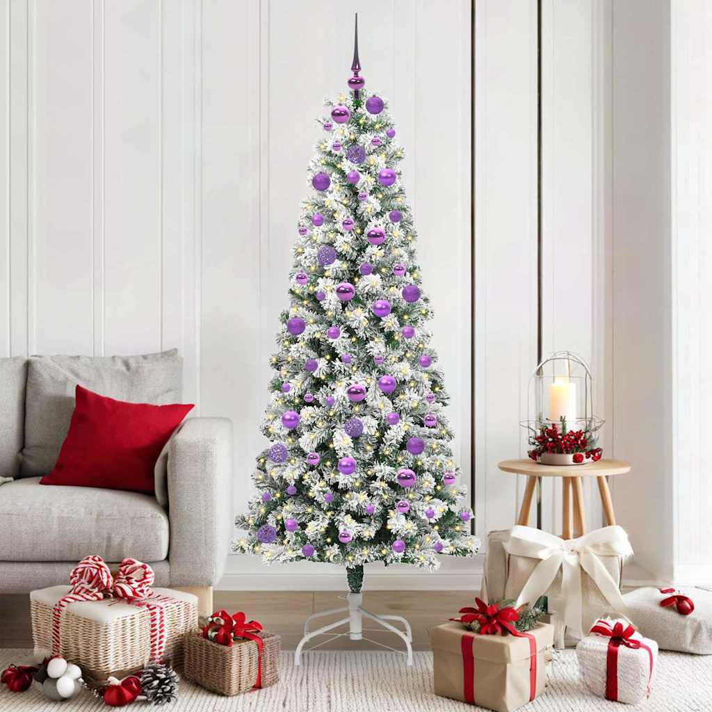 Sapin de Noël Artificiel à Branches Articulées 180 cm PVC