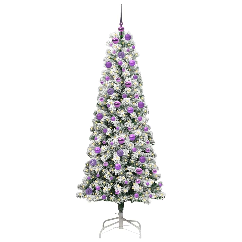 Thumbnail - vidaXL Künstlicher klappbarer Weihnachtsbaum 180 cm PVC
