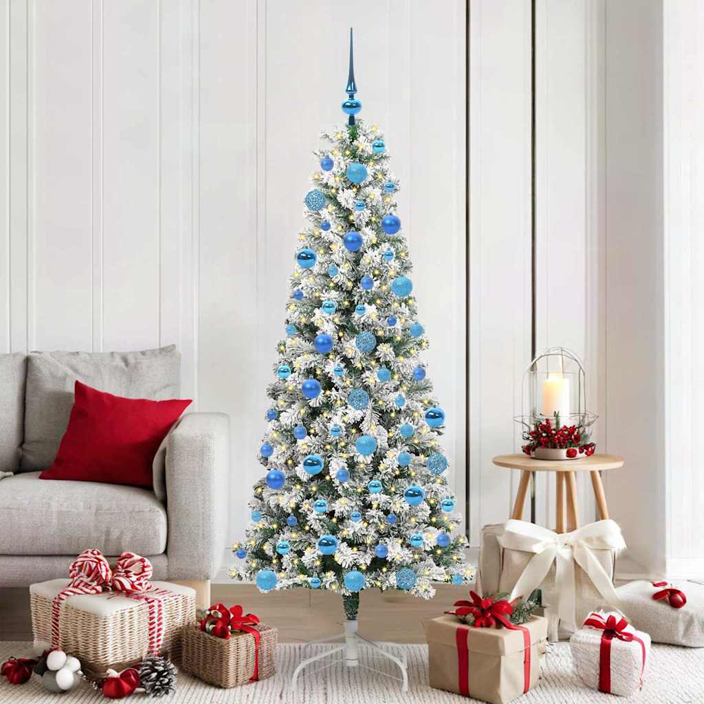 Sapin de Noël Artificiel à Branches Articulées 180 cm PVC