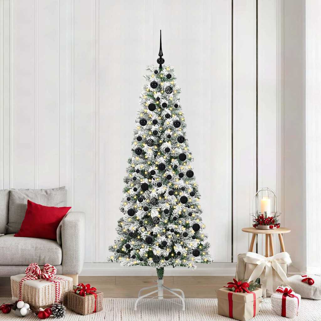 Sapin de Noël Artificiel à Branches Articulées 210 cm PVC