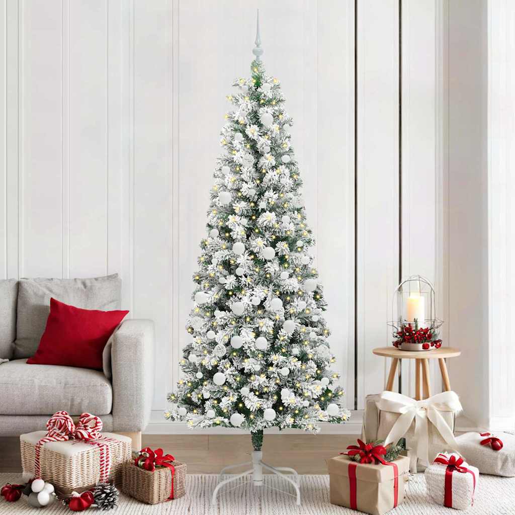 Sapin de Noël Artificiel à Branches Articulées 210 cm PVC