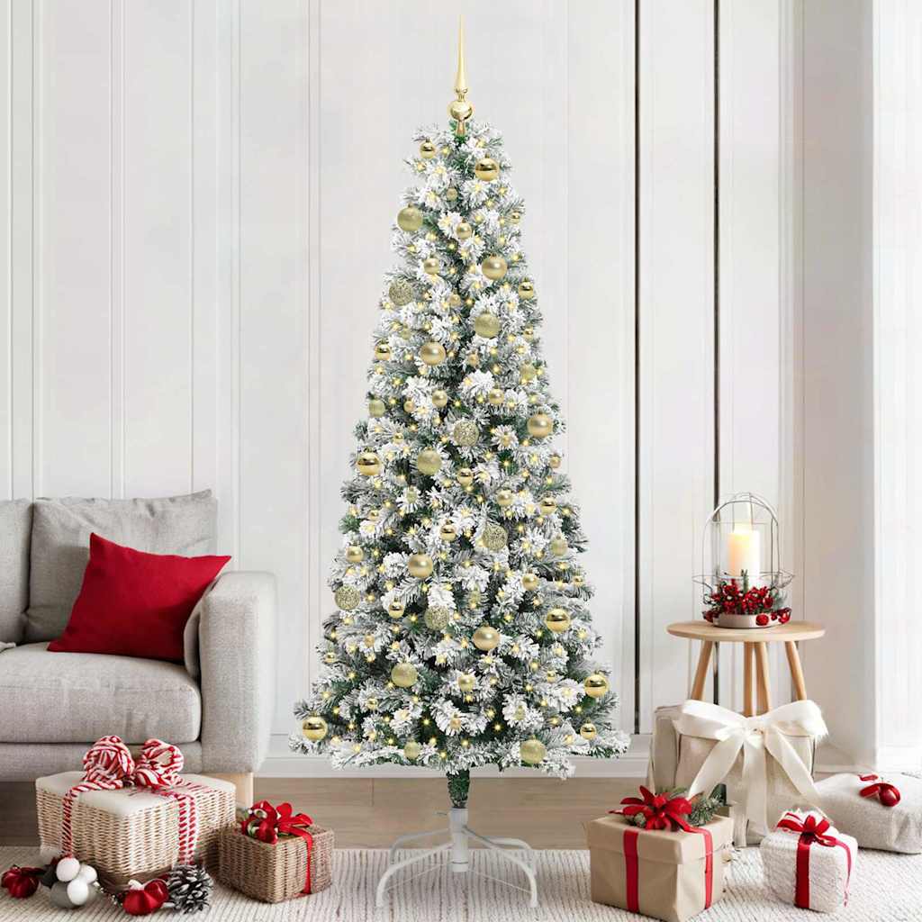 Sapin de Noël Artificiel à Branches Articulées 210 cm PVC