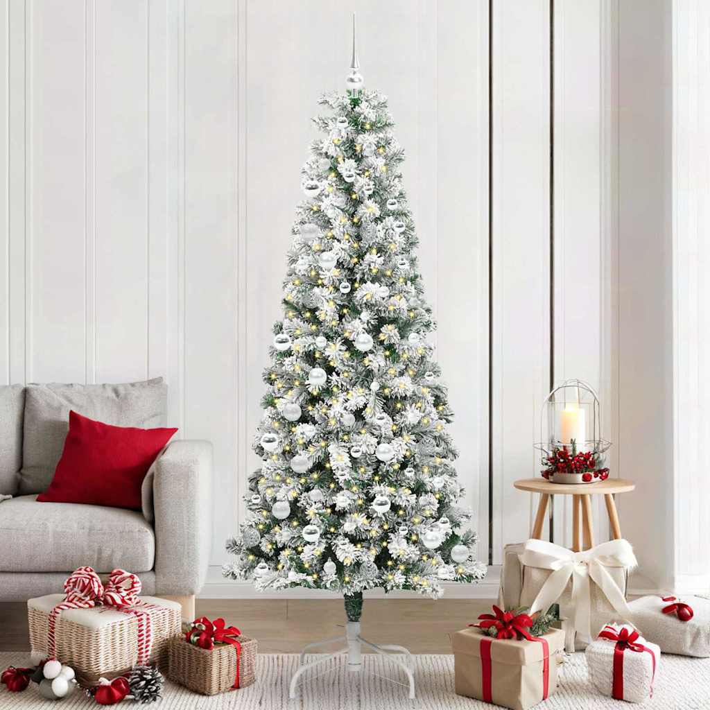 Sapin de Noël Artificiel à Branches Articulées 210 cm PVC