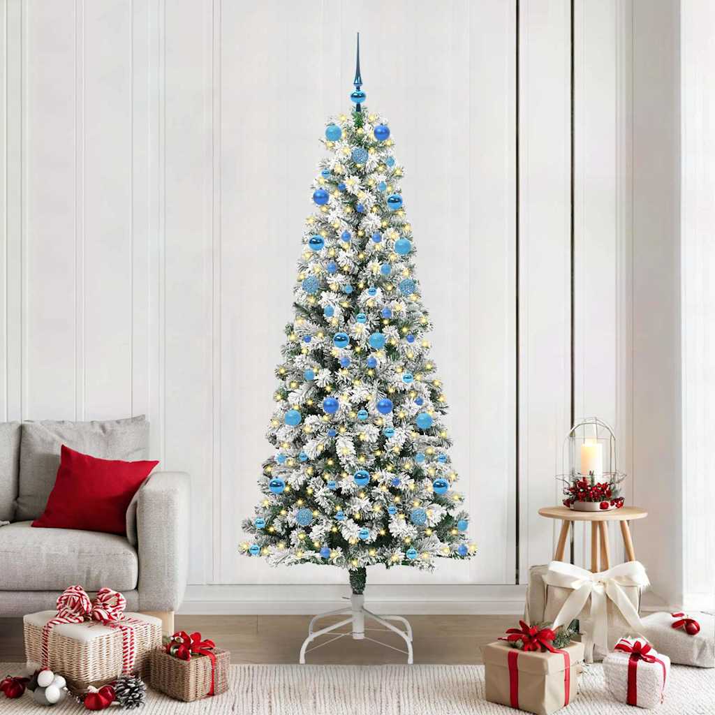 Sapin de Noël Artificiel à Branches Articulées 210 cm PVC