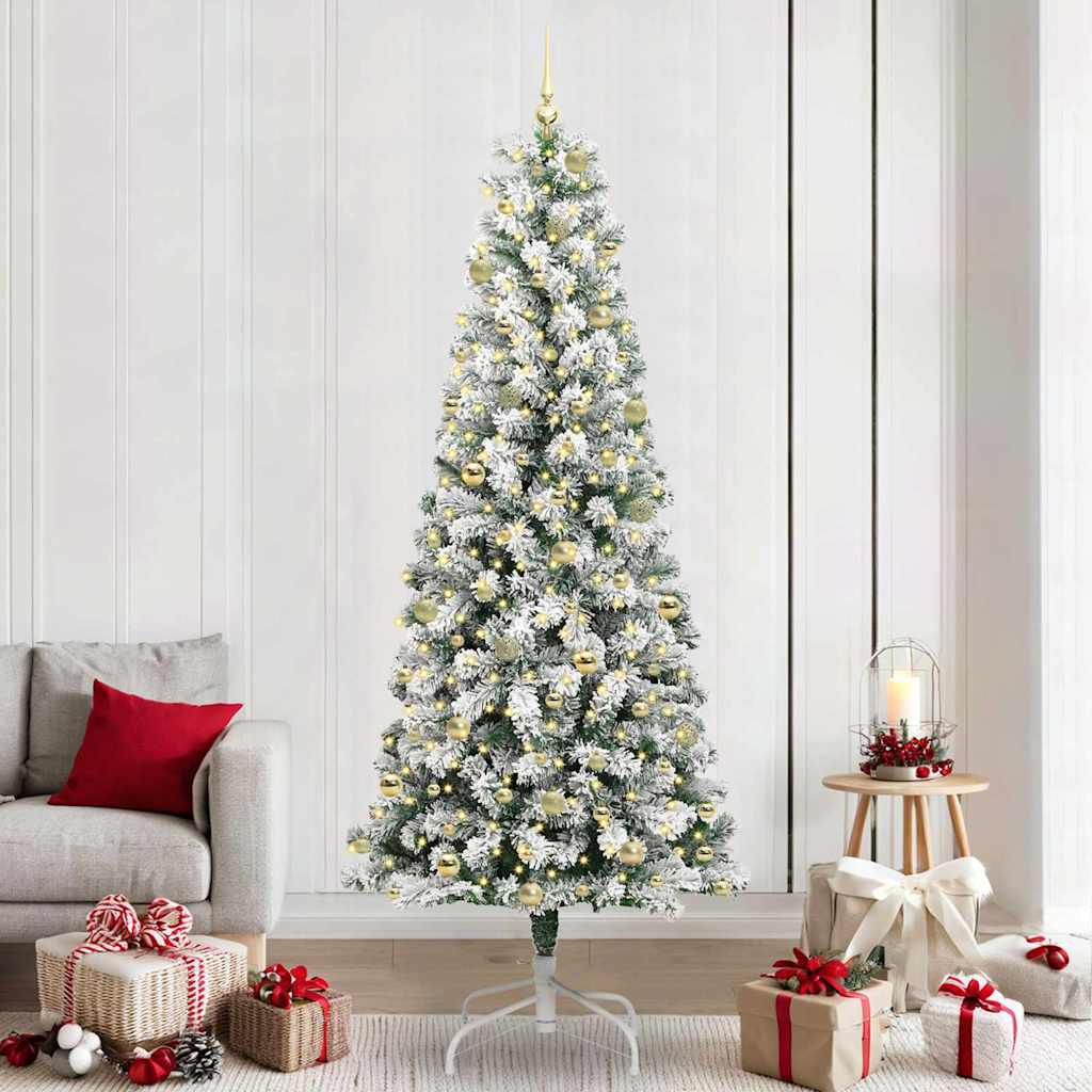 Sapin de Noël Artificiel à Branches Articulées 240 cm PVC