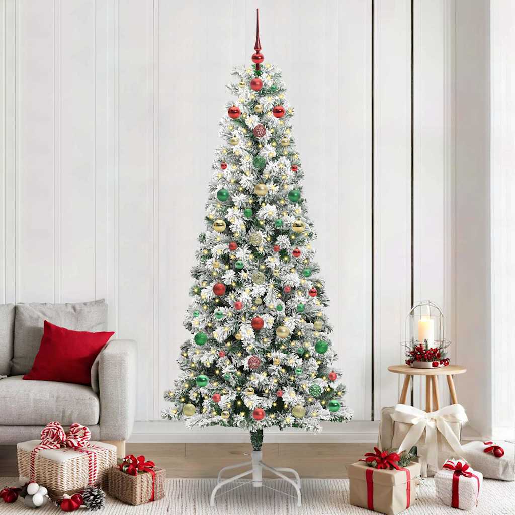 Sapin de Noël Artificiel à Branches Articulées 240 cm PVC