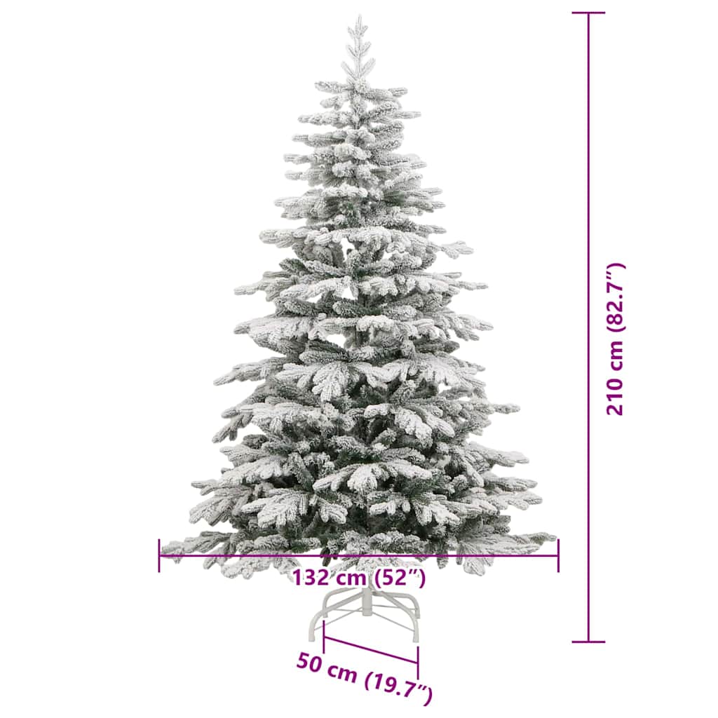 Artificial Hinged Christmas Tree size guide