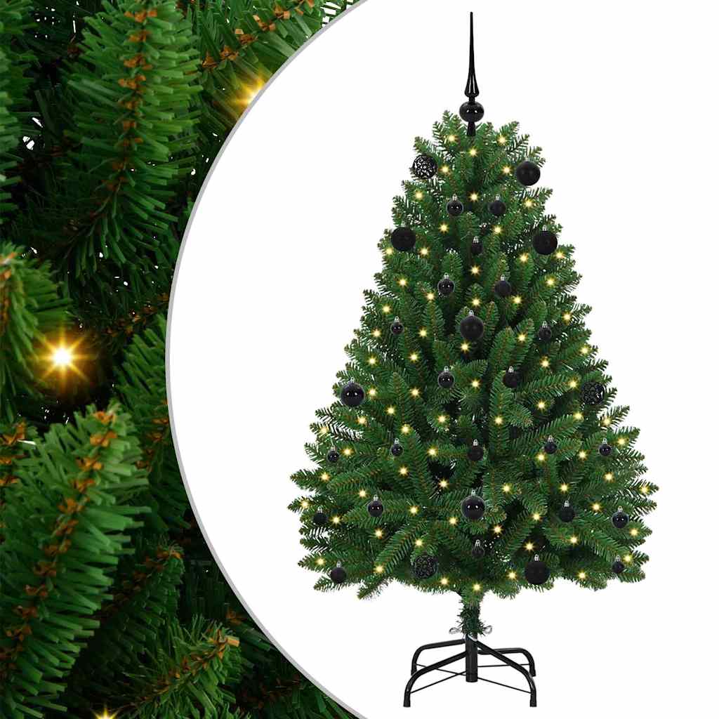 Thumbnail - vidaXL Künstlicher Weihnachtsbaum Grün 150 cm PVC und Metall