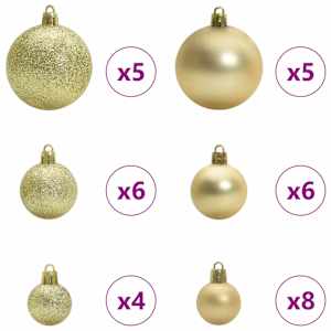 Umestno božično drevo med 150 LED Zelena 150 cm PVC in kovina - slika 7