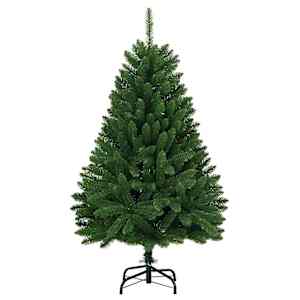 Umestno božično drevo med 150 LED Zelena 150 cm PVC in kovina - slika 7