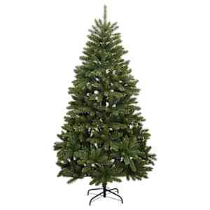 Umělý vánoční stromeček Zelená 210 cm PVC a kov - obrázek 5