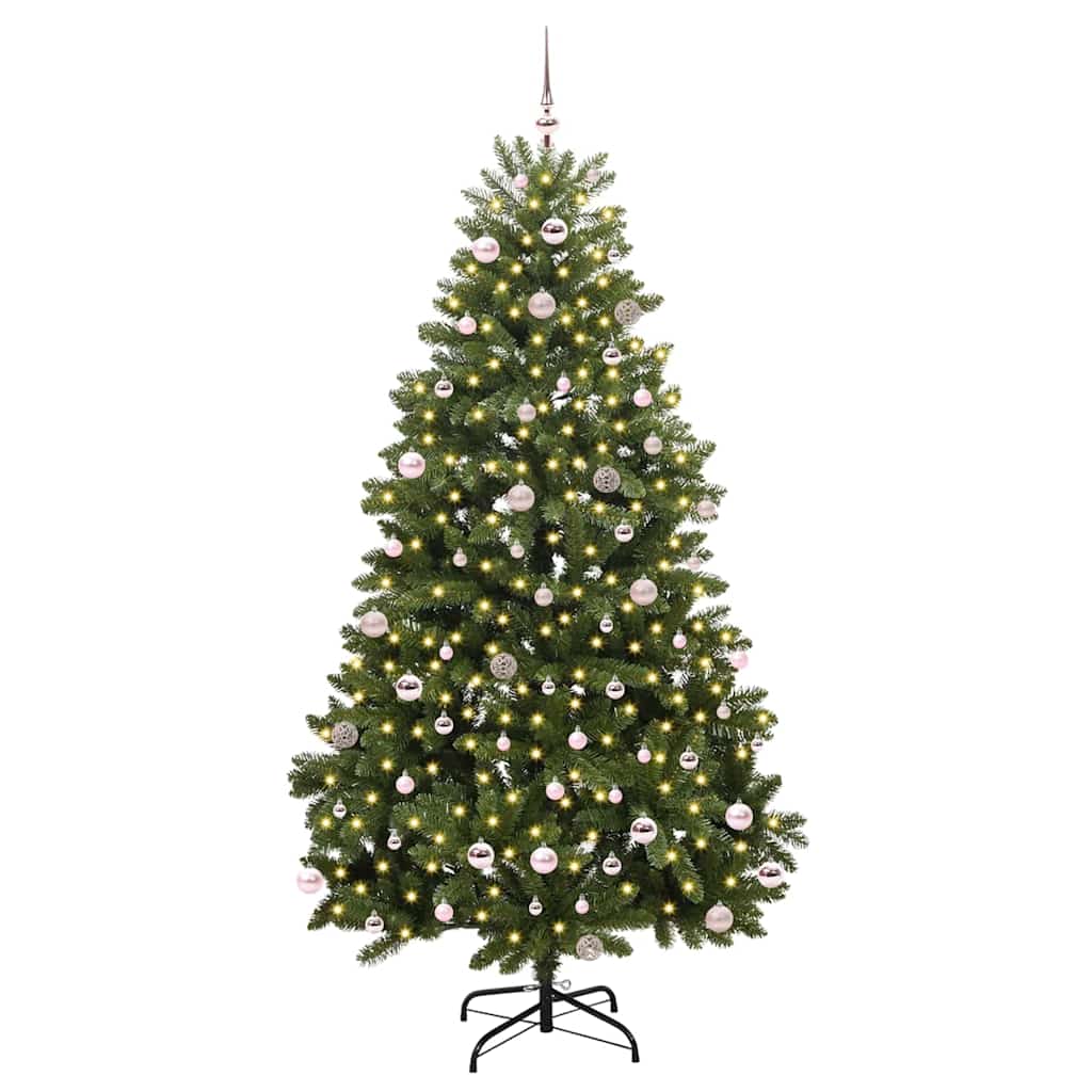 Thumbnail - vidaXL Künstlicher Weihnachtsbaum Grün 240 cm PVC und Metall