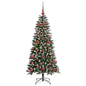 Umělý vánoční stromeček Zelená 120 cm PVC, plast a ocel - obrázek 3
