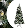 vidaXL Tehisj&otilde;ulupuu Roheline 120 cm PVC, plast ja teras