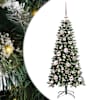 vidaXL Tehisj&otilde;ulupuu Roheline 120 cm PVC, plast ja teras