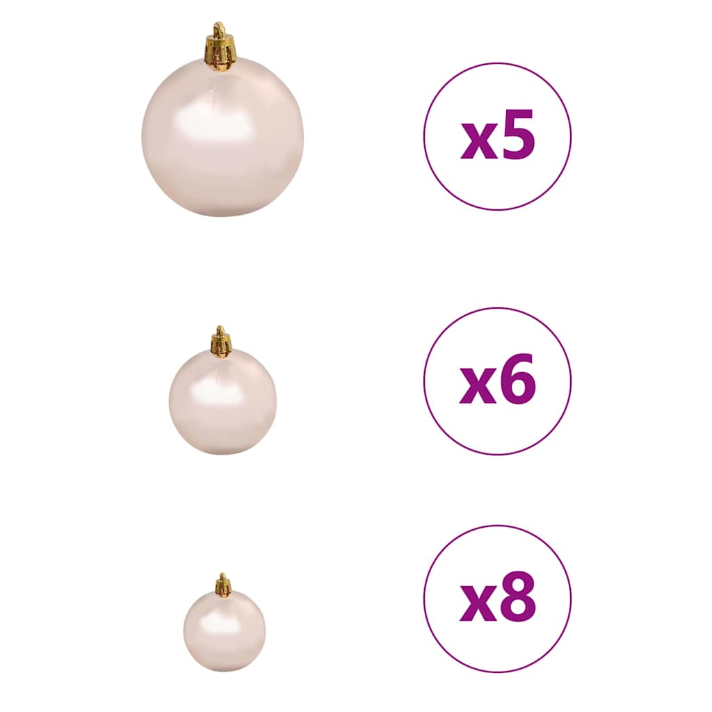 Kunstigt juletræ med LED -strimmellys Grøn 150 cm PVC 7 8721288987662 wbg fr en hd 6