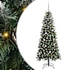 vidaXL Tehisj&otilde;ulupuu Roheline 150 cm PVC, plast ja teras