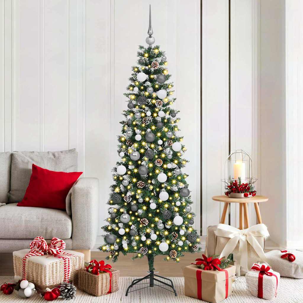 Sapin de Noël artificiel Vert 180 cm PVC